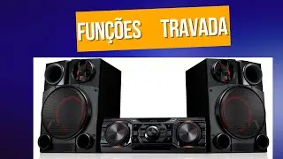 Som LG cm8350 funções travadas.