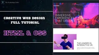Creative Web Design | Full Tutorial | CSS | HTML | How to make a Web |