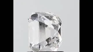 Lab Created Diamond Asscher Cut 1.69ct E VVS2 IGI Cert