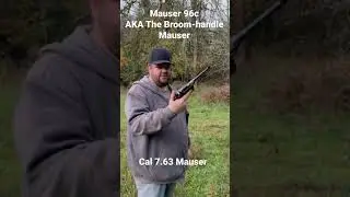 Mauser 96c &ldquo;Broom-handle Mauser&rdquo;