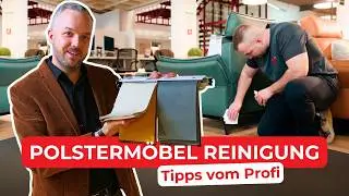 Polsterm&ouml;bel richtig reinigen: Profi-Tipps f&uuml;r Stoff und Leder! 🛋️✨