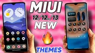 Best Theme For MIUI 12.5 | 13 🔥 Minimal & Minimalist Themes Control Centre Support Themes MIUI 13 🔥