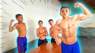 GIGANTE FICOU FORTE E CRISPIN DESAFIOU NA QUEDA DE BRAÇO