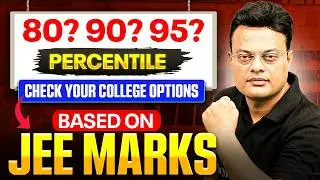 JEE Mains Result OUT 🔴| Marks vs Percentile Analysis &ndash; Check Your Best College Options LIVE!🔥