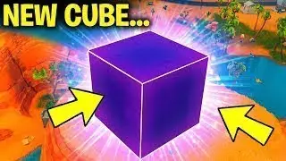 WHERE IS THE PURPLE CUBE GOING? (FORTNITE)