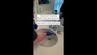 3 Bathroom Cleaning Myths That Spread Germs! 🦠