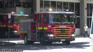 Pumper 1A + 1B MFB Central Melbourne Fire Station