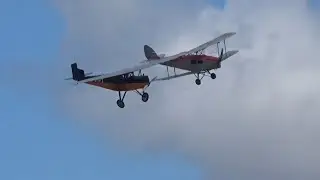 Shuttleworth Festival of Flight 2025: Desoutter I, Martlet and DH.83 Fox Moth
