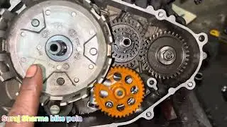 Pulsar NS160 full engine fetting detail