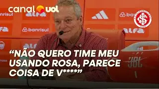 ABEL BRAGA FAZ COMENT&Aacute;RIO HOMOF&Oacute;BICO EM COLETIVA DO INTER: 'PARECE TIME DE V****'