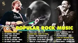 Top 100 Popular Rock Music 2022    Best Rock Hits Music On Spotify