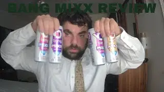 Lucas' FIRST TIME Trying NEW Bang Mixx Alcoholic Seltzer