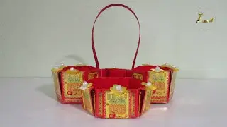 How to make Hongbao Basket (CNY TUTORIAL NO. 109)