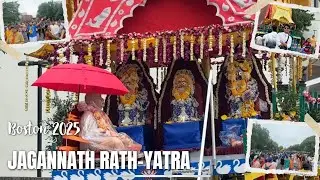 Jagannath Rath Yatra 2025 in Boston | A Beautiful Day of Devotion, Music & Culture