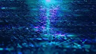 4K Neon Fantasy Waves - Overlay Background for Creators ║Intro - Template - HD Effect