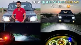 Unboxing 150W Privon H4 LED lights for Mahindra Scorpio | Brightest & Best LED lights Ever!