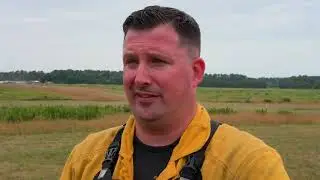 Wildland Aviation Fire Fighting Training on JBCC