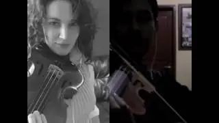 Fix You cover violin abilintang and pretty woman