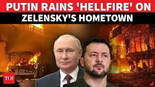 Putin's Revenge After Ukraine Targets Russian Oil; Missile-Drone Blitz BURNS Zelensky's Hometown