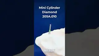 Mini Cylinder Shape Bur | Diamond Dental Bur