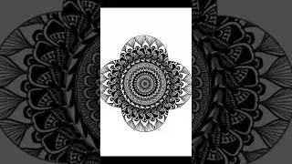 Digital Mandala #17 #passionarts #drawingmandala #mandalalovers #beginnersmandala #drawing
