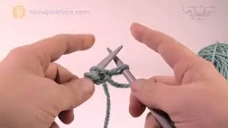 How to Cast On using Twist & Transfer with Knitting