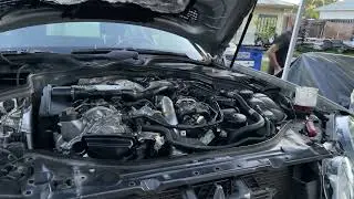OM642 E320 CDI first start