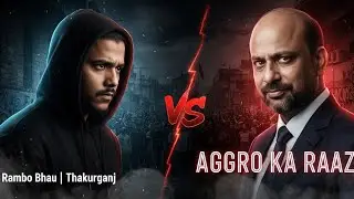 #song Aggro Ka Raaz &ndash; Political Diss Rap | System Ka Glitch Exposed 🔥 | Rambo Bhau Thakurganj | #rap