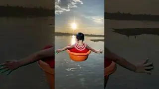 ছোট্ট মেয়ে উড়ে গেলো! 😂 Background Remove Creative Edit।। Rakib explore 360