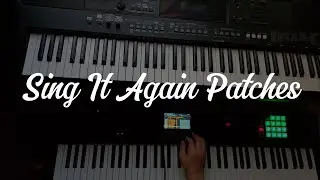 Sing It Again Patches using Roland FA07