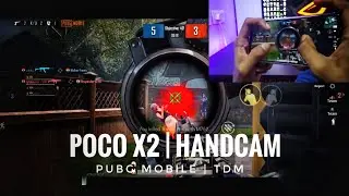 POCO X2 PUBG MOBILE HANDCAM | 4 FINGER CLAW FULL GYROSCOPE