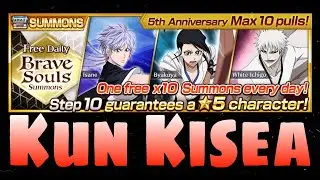 FREE DAILY 1-10 STEPS SUMMONS 5TH ANNIVERSARY || Bleach Brave Souls || Acc 400+days