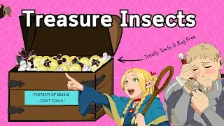 I Made Marcille & Laios's FAVORITE Treasure Insect Treats From Dungeon Meshi!!!