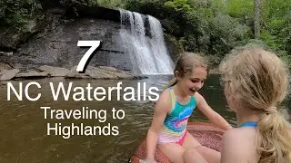 7 NC Waterfalls while Traveling to Highlands