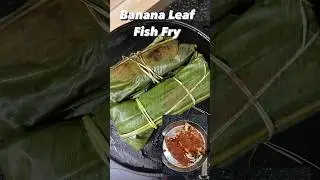 Banana Leaf Fish Fry | #fishfry #viral #treanding #quickrecipe #shorts #food #banana #leaf #tasty