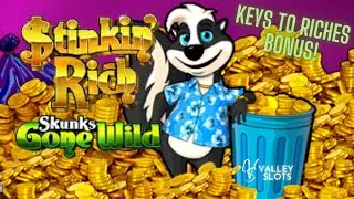 Skunk Gave Us the Keys to Riches on Stinkin' Rich Slot Machine