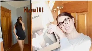 Try On Clothing Haul (Anine Bing Jeans, Agolde 90s Pinch Waist Jeans, Skims Dress, Lululemon)