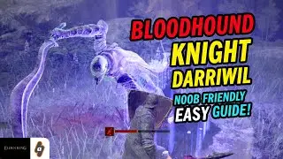 NOOB FRIENDLY GUIDE: How to defeat the Bloodhound Knight (Easy way) | Elden Ring Walkthrough