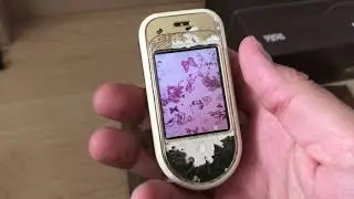 Nokia 7370 retro cellphone pre-smartphone period special design test with box and manual