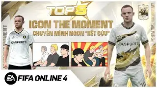 Top 5 ICON The Moment tiến ho&aacute; ngoạn mục ft. Pressing Time, ibrobot45 | FIFA Online 4