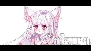 Custom Commission Sakuramimi adopt[Speedpaint]