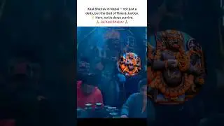 Kaal Bhairav in Nepal | The Fierce Form of Shiva at Kathmandu Durbar Square #spiritualeducation