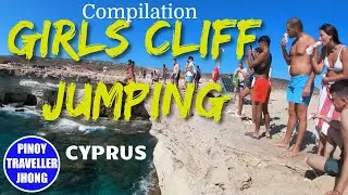 SEXY GIRLS CLIFF JUMPING COMPILATION 2022 || AYIA NAPA || CYPRUS.