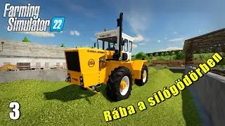Rába a silógödörben | Szabadság MGTSZ | Farming Simulator 22 | #3