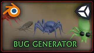 Make Bugs In Blender : Procedural Modeling Workflow