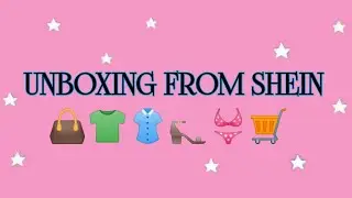 UNBOXING FROM SHEIN - Cheap prices and good quality 💯