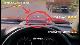 Brezza 2022 test drive review | brezza 2022 pov test drive | brezza zxi plus review|brezza top speed