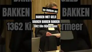 Bakken met geld geldstromen een rivier in de bijlmer ! 1362 kilo coca&iuml;ne Promes zwijgt & is afwezig