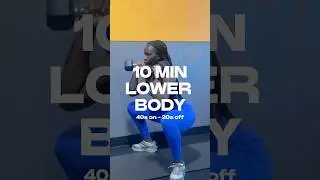 10 MIN LOWER BODY WORKOUT #lowerbodyworkout #lowerbody #fitness #workout