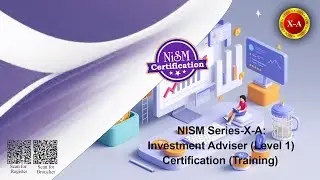 NISM-Series-X-A Investment Adviser &ndash; Level 1 | ICAPITAL Academy